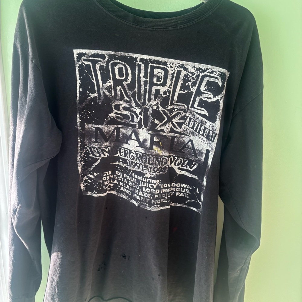 Gildan Black Long Sleeve Tee
